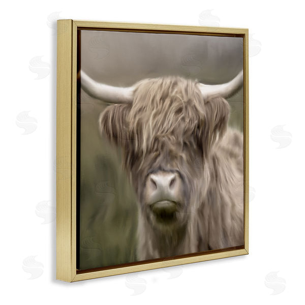 Stupell Industries Kim Allen | Soft Highland Cow