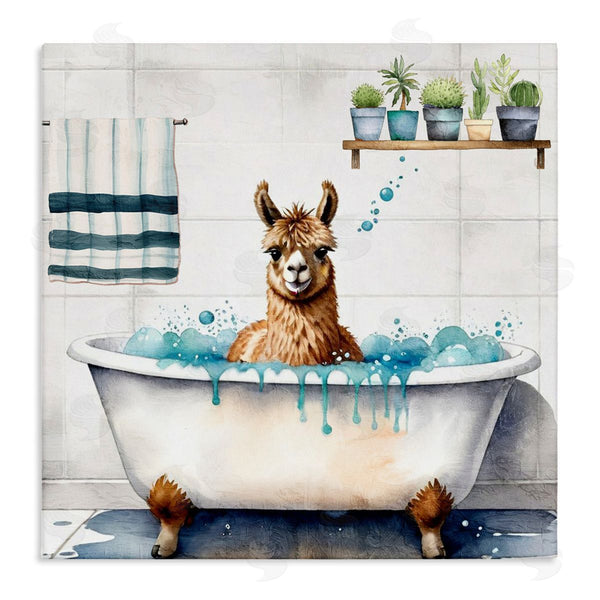 stupell industries Kim Allen | Suds Alpaca Bathtub