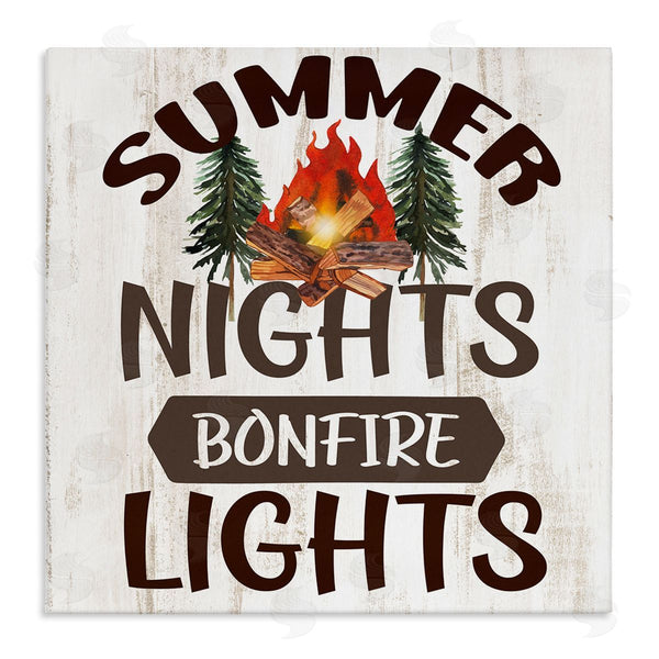 stupell industries Kim Allen | Summer Nights Phrase