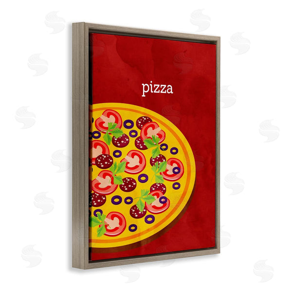 Stupell Industries Kim Allen | Tasty Savory Pizza