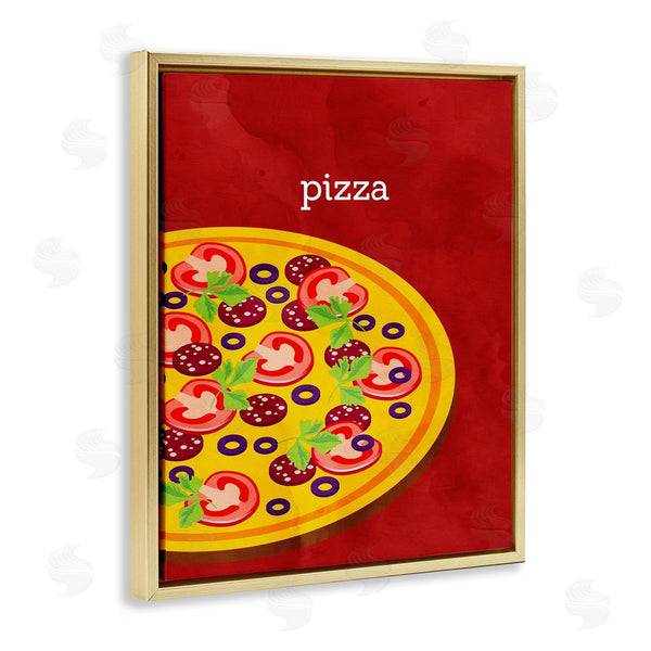 Stupell Industries Kim Allen | Tasty Savory Pizza