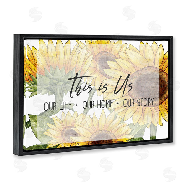 Stupell Industries Kim Allen | This Is Us Sunflowers