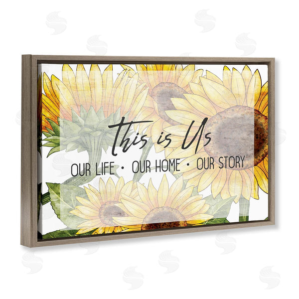 Stupell Industries Kim Allen | This Is Us Sunflowers