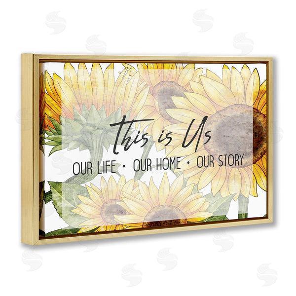 Stupell Industries Kim Allen | This Is Us Sunflowers