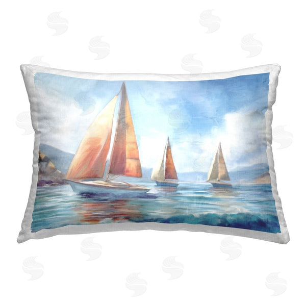 stupell industries Kim Allen | Three Boats Drifting