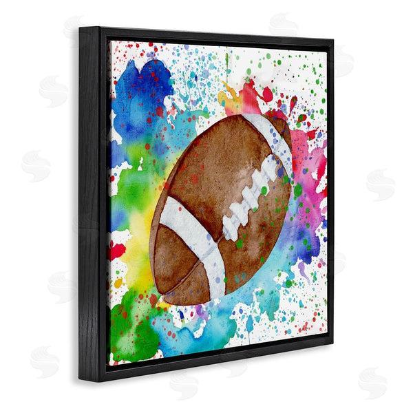 Stupell Industries Kim Allen | Vivid Splash & Football