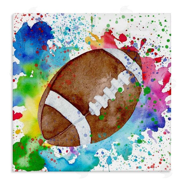 stupell industries Kim Allen | Vivid Splash & Football