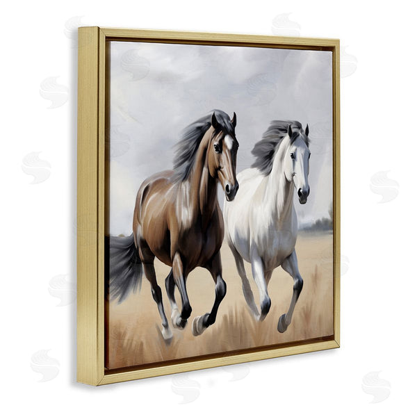 Stupell Industries Kim Allen | Wild Run Horse Field