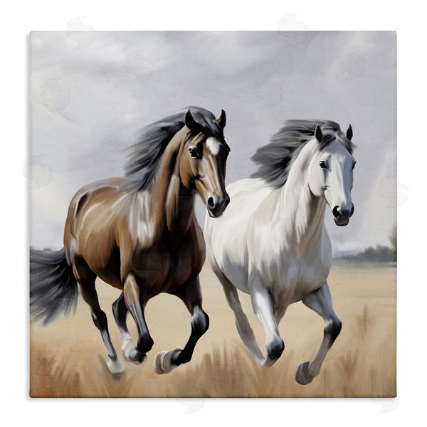 stupell industries Kim Allen | Wild Run Horse Field