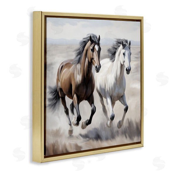 Stupell Industries Kim Allen | Wild Run Horse Pair