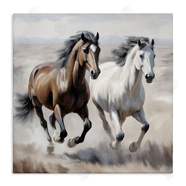 stupell industries Kim Allen | Wild Run Horse Pair