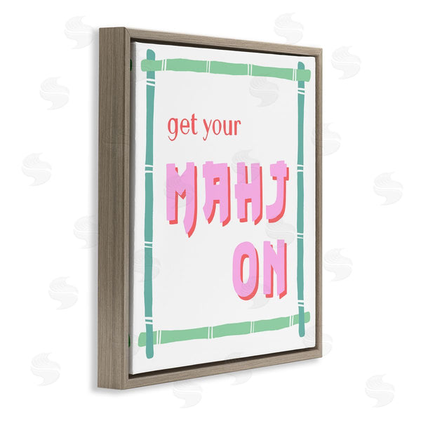 Stupell Industries Krissy Mast | Get Your Mahj On
