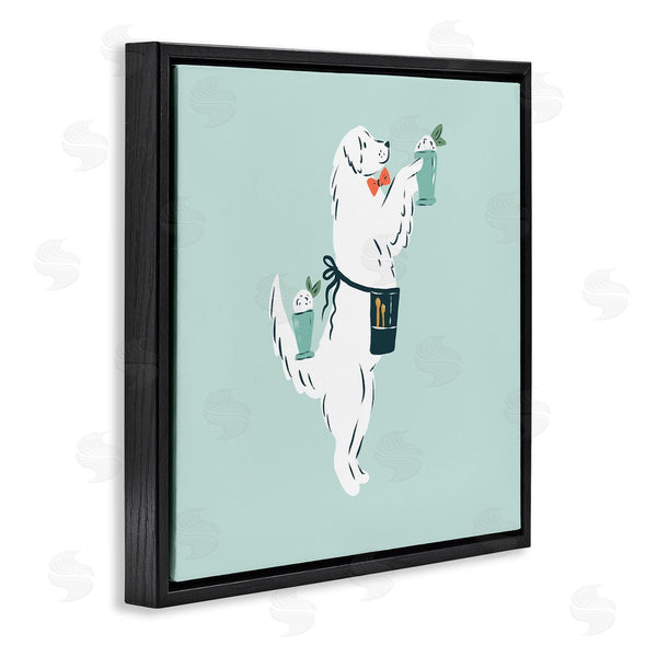 Stupell Industries Krissy Mast | Mint Julep Dog