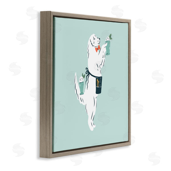 Stupell Industries Krissy Mast | Mint Julep Dog