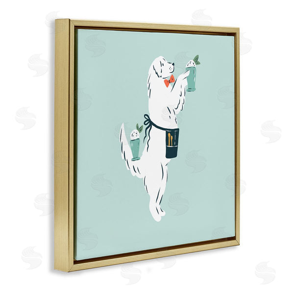 Stupell Industries Krissy Mast | Mint Julep Dog