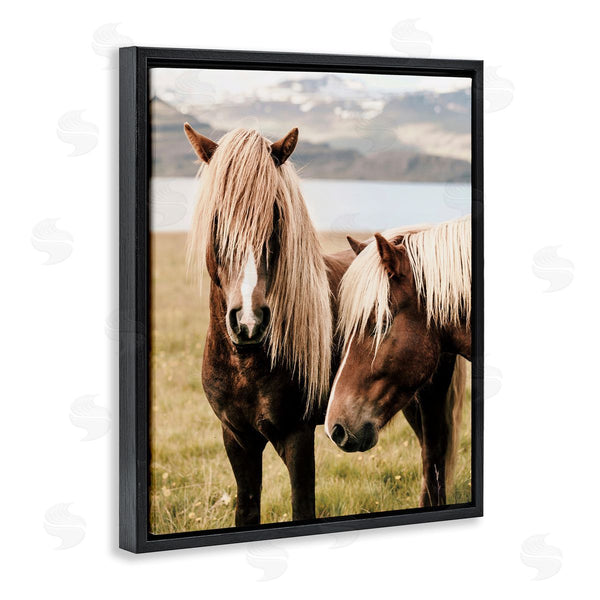 Stupell Industries Krista Broadway | Brown Horse Duo