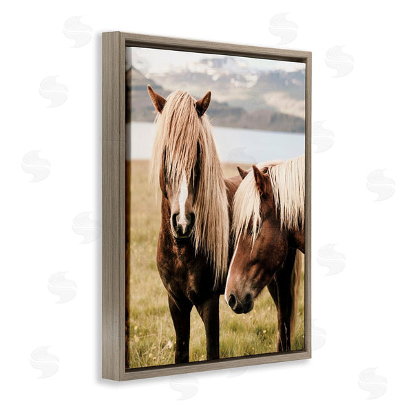 Stupell Industries Krista Broadway | Brown Horse Duo
