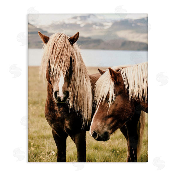 stupell industries Krista Broadway | Brown Horse Duo