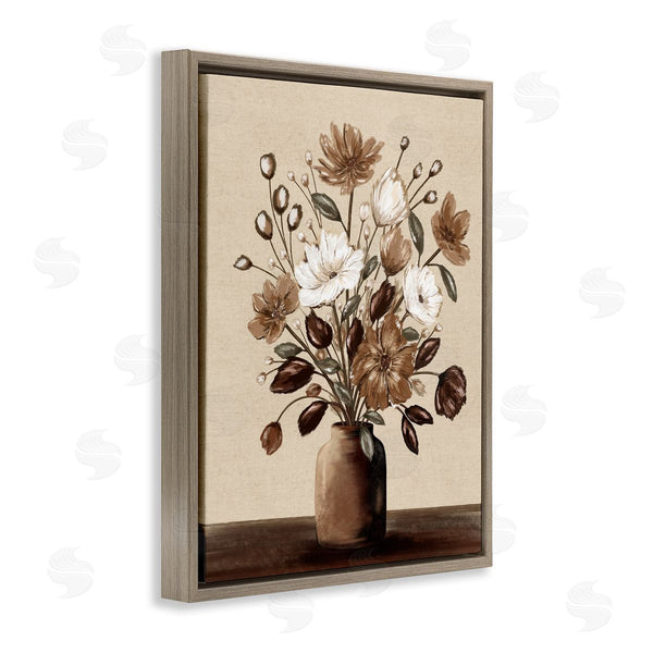 Stupell Industries Kristen Dalpiaz | Mocha Hued Vase