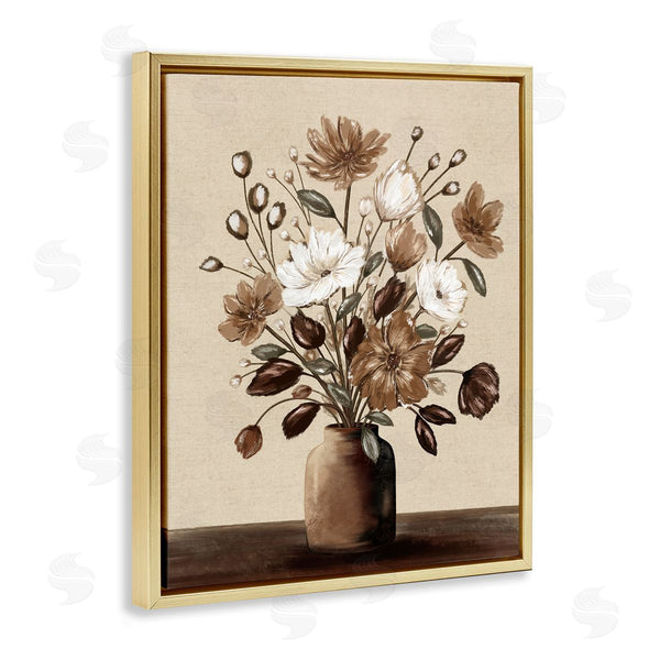 Stupell Industries Kristen Dalpiaz | Mocha Hued Vase