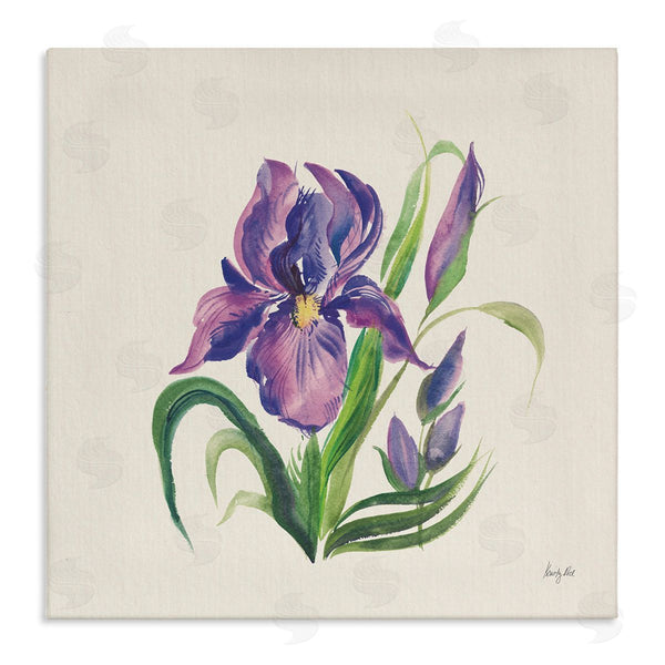 stupell industries Kristy Rice | Purple Iris Flower