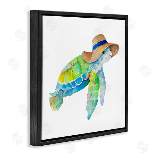 Stupell Industries Lanie Loreth | Beach Ready Turtle
