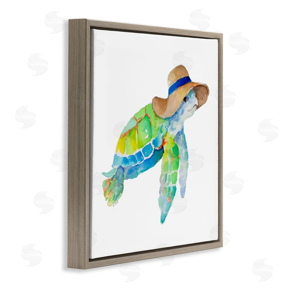 Stupell Industries Lanie Loreth | Beach Ready Turtle
