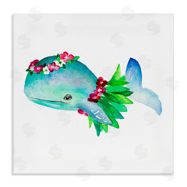 stupell industries Lanie Loreth | Hula Skirt Whale