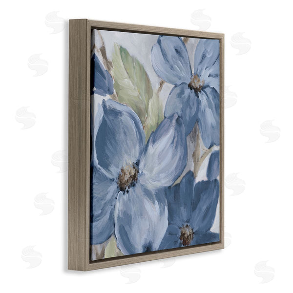 Stupell Industries Lanie Loreth | Silent Blue Bloom
