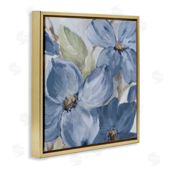 Stupell Industries Lanie Loreth | Silent Blue Bloom