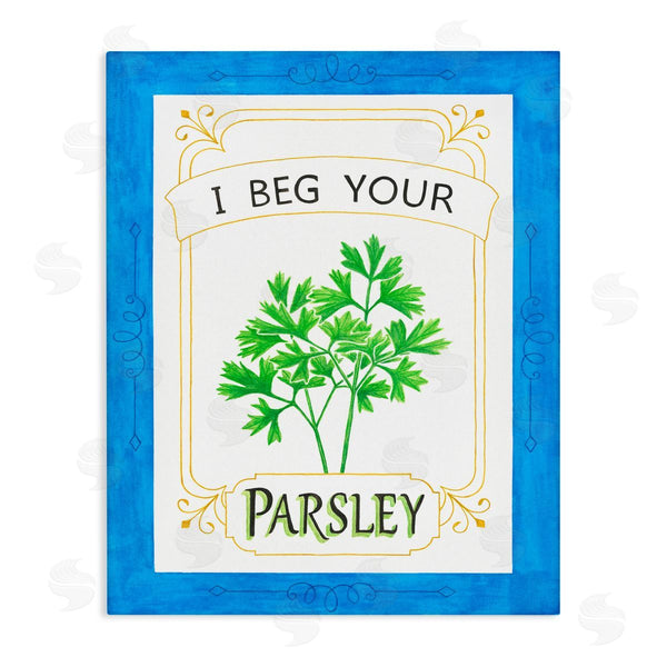 stupell industries Lara Beeston | I Beg Your Parsley