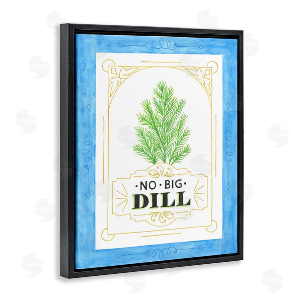 Stupell Industries Lara Beeston | No Big Dill Pun