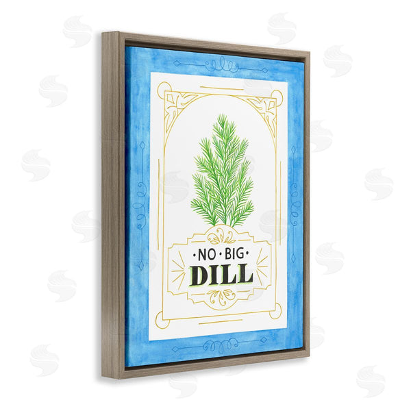 Stupell Industries Lara Beeston | No Big Dill Pun