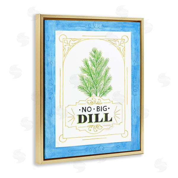 Stupell Industries Lara Beeston | No Big Dill Pun