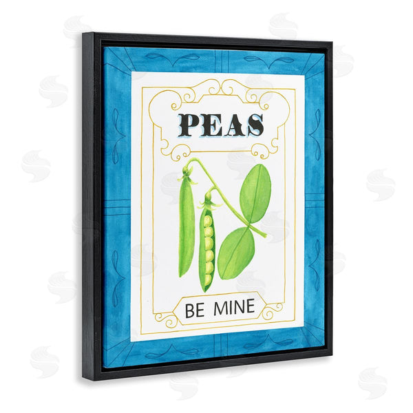 Stupell Industries Lara Beeston | Peas Be Mine Pun