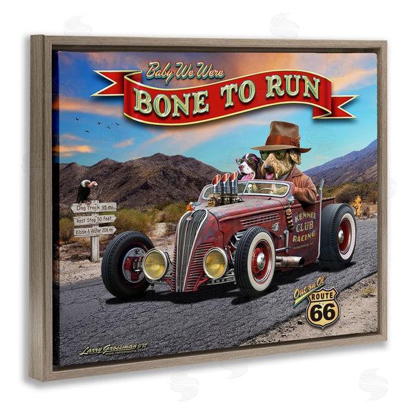 Stupell Industries Larry Grossman | Bone To Run Dogs