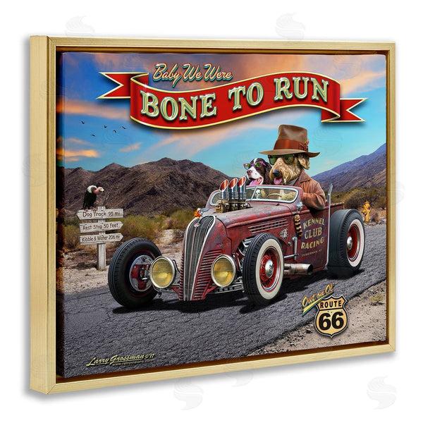 Stupell Industries Larry Grossman | Bone To Run Dogs