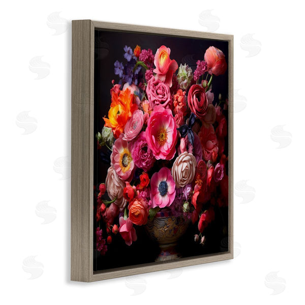 Stupell Industries Lazar Studio | Dark Full Bouquet
