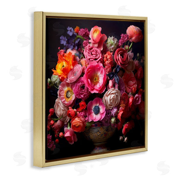 Stupell Industries Lazar Studio | Dark Full Bouquet