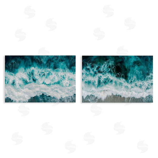 stupell industries Lazar Studio | Hazy Water Waves