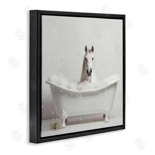 Stupell Industries Lazar Studio | Horse Bubble Bath