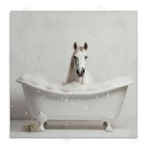 stupell industries Lazar Studio | Horse Bubble Bath