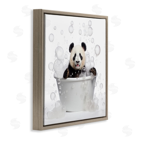 Stupell Industries Lazar Studio | Panda Bubble Bath