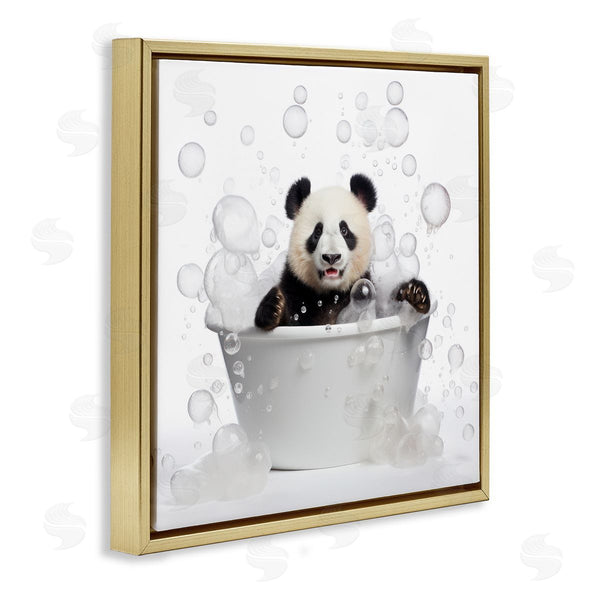 Stupell Industries Lazar Studio | Panda Bubble Bath