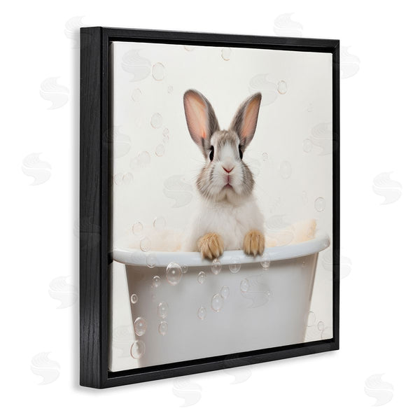 Stupell Industries Lazar Studio | Rabbit Bubble Bath