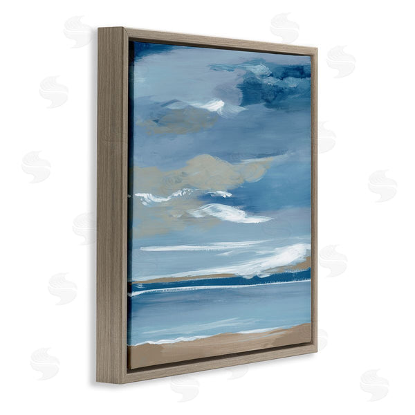 Stupell Industries Lera | Ocean's Embrace Stormy Sky