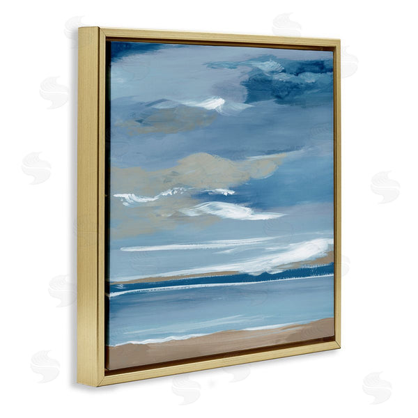 Stupell Industries Lera | Ocean's Embrace Stormy Sky