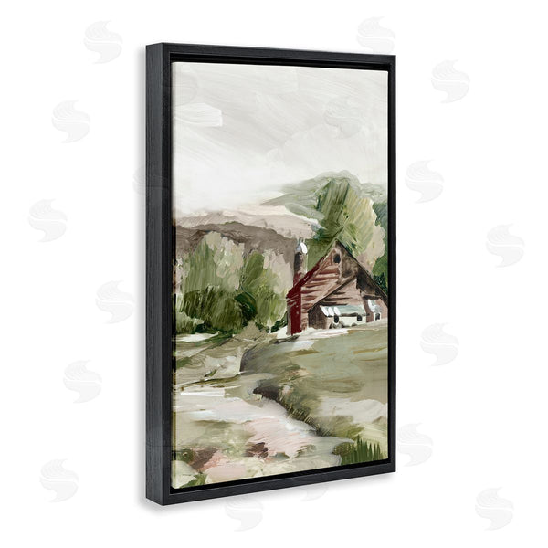 Stupell Industries Lera | Rural Cabin Farmland