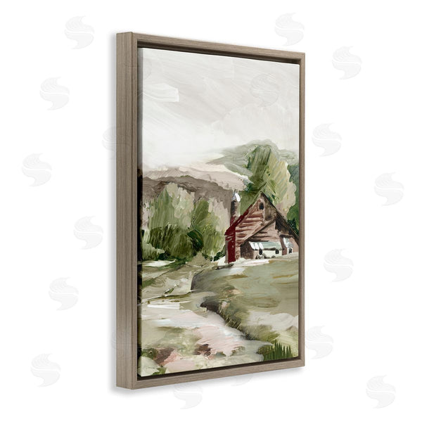 Stupell Industries Lera | Rural Cabin Farmland