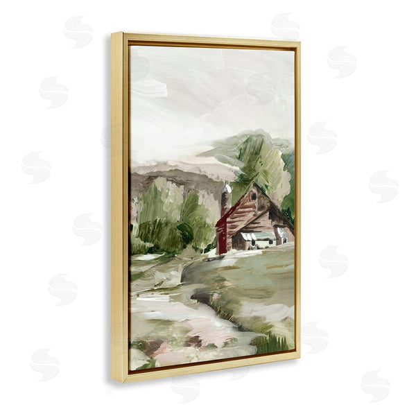 Stupell Industries Lera | Rural Cabin Farmland